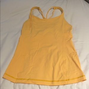 Lululemon yellow tank